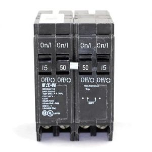 DNPL155015 - Eaton Cutler-Hammer Quad 15/50/50/15 Amp Circuit Breaker