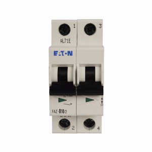 FAZ-C2/2-NA - Eaton-Cutler Hammer Miniature Bkr 2P 2A C Curve Scr Trml